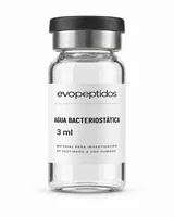 Vial de agua bacteriostática 3 ml