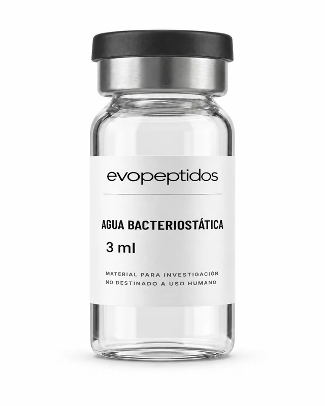 Vial de Agua bacteriostática 3 ml