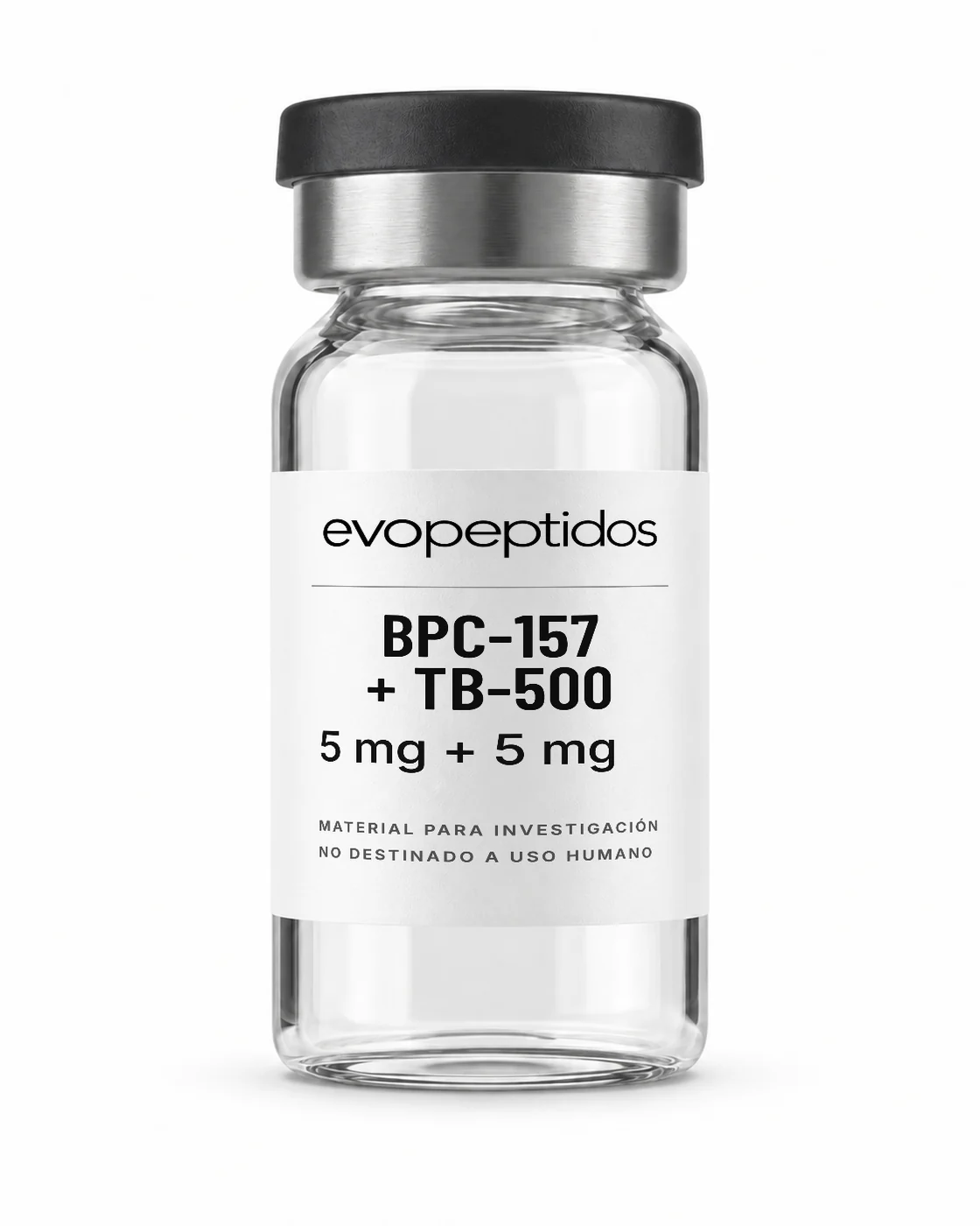 Vial de BPC-157 + TB-500 5 mg + 5 mg