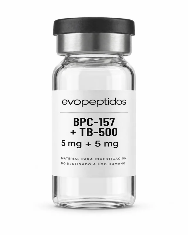 Vial de BPC-157 + TB-500 5 mg + 5 mg