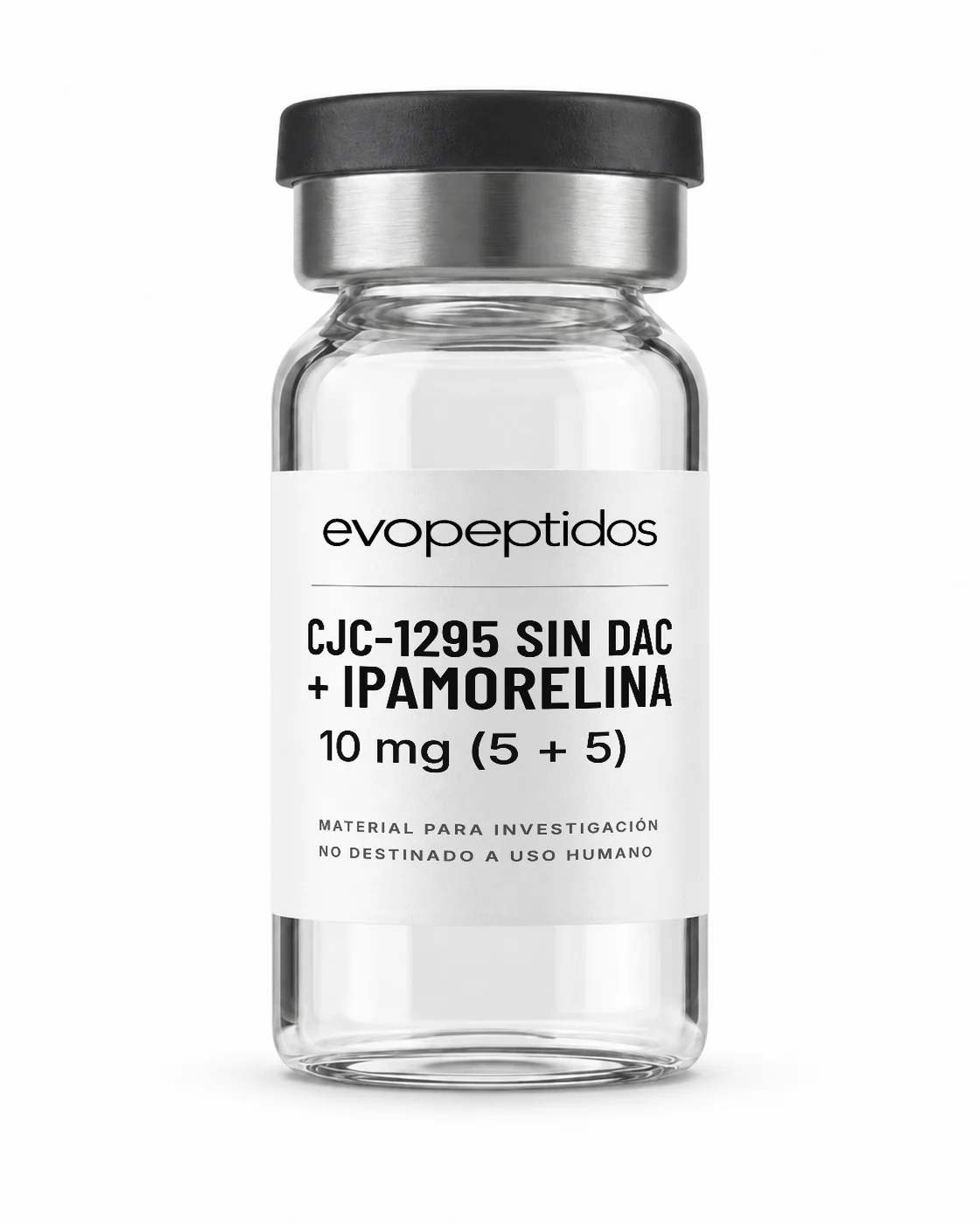 Vial de CJC-1295 sin DAC + Ipamorelina 10 mg (5 + 5)